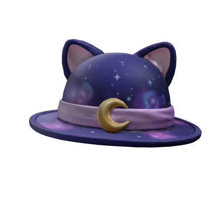 galaxy cat-ear hat