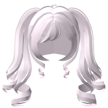 . ‿ ♡ wavy angel double curl pigtails pink !