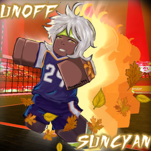 (THE KING) VOLLEYBALL: UNOFFICAL SUNCYAN official Roblox game thumbnail