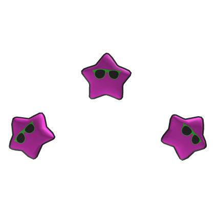 Floating Star Head (Pink)