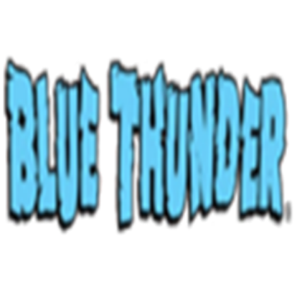 blue thunder Roblox decal