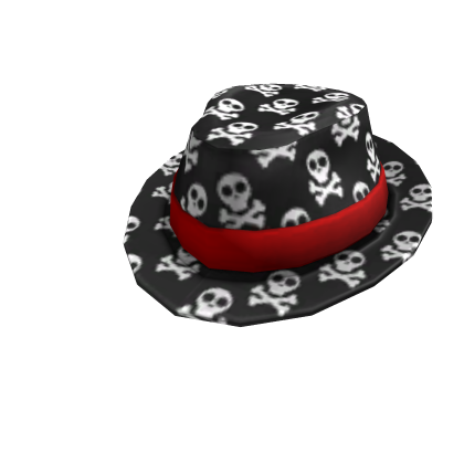 Skull and Crossbones Fedora