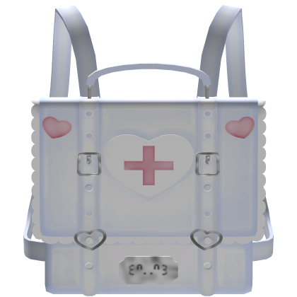 ♡ 3.0 kawaii school girl nurse backpack in blue