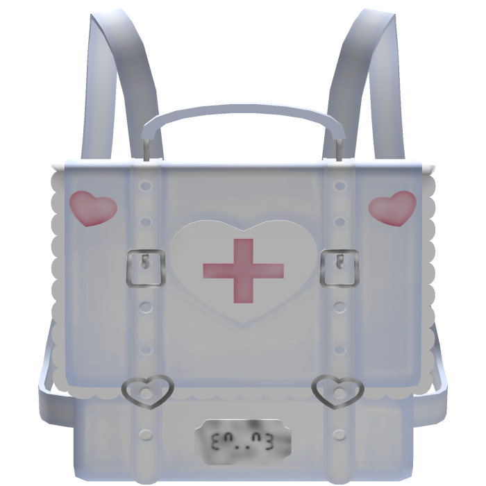 ♡ 3.0 kawaii school girl nurse backpack in blue