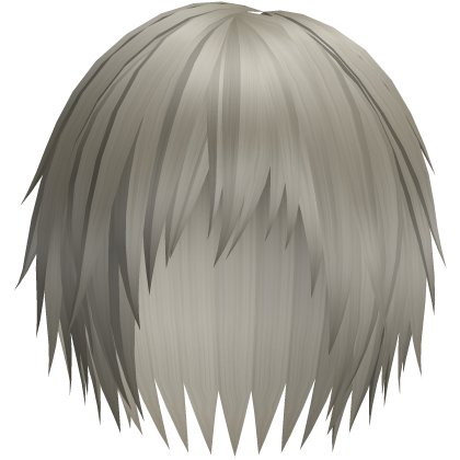 blonde unkept emo vkei hair Roblox item