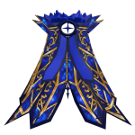 [LIMITED] [CODE: BFNC] Royal Fur Neck Blue Cape