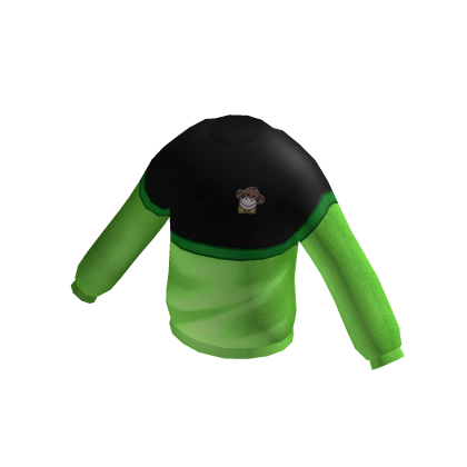 Green Monkey Design Sweater