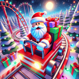 Cart Ride Into A Pregnant Santa
