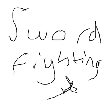 sword fighting