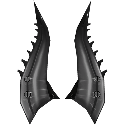 Silver/Grey/Gray Horns of Pwnage Recolor (Addon) Roblox item
