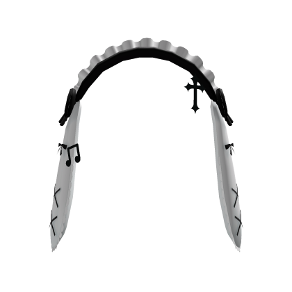 bunny ears emo headress laced 