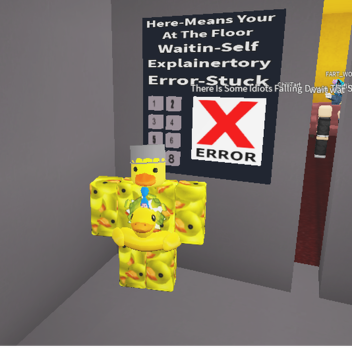 get stuck in a elevator simulator