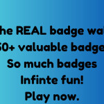 The REAL badge walk  (210 vals)
