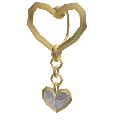 Y2K Golden Heart Belly Piercing