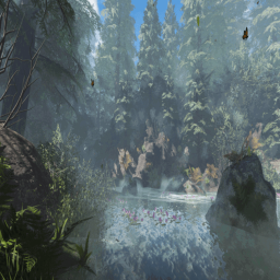 Realistic Waterfall - Forest Showcase