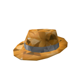 Classic Golden Fedora