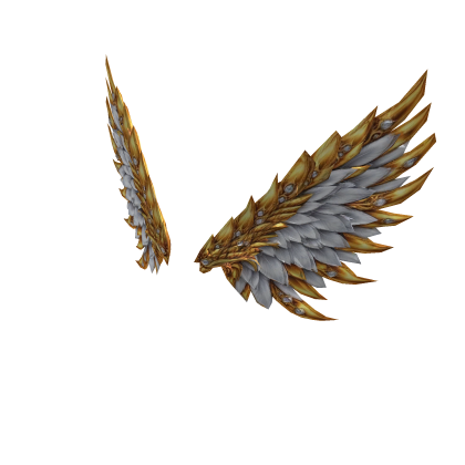 Golden White Wings Roblox item