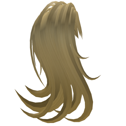 Sandy Blonde Right Side Ponytail Extension Roblox item