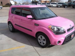 hot pink kia