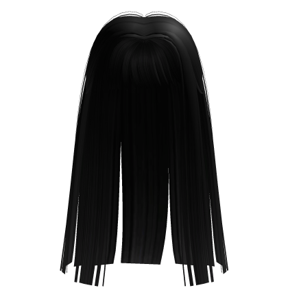 Black Long Emo Vamp Hair Roblox item