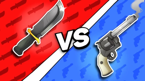 [👽NOW] Knife VS Gun DUELS