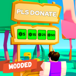 (CHRISTMAS UPD) PLS DONATE BUT MODDED 💸