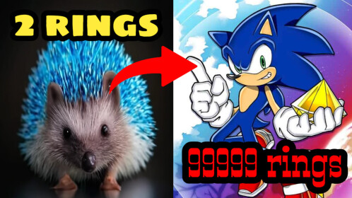 Blue Hedgehog Rings Simulator