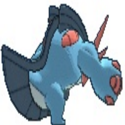 Mega swampert pixel Roblox decal