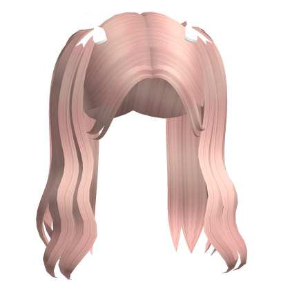 Pink Cute Anime Ponytails Hair Roblox item