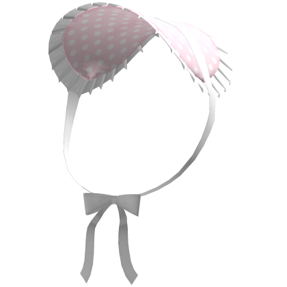 Pink Victorian Igari Kei Halloween Doll Bonnet