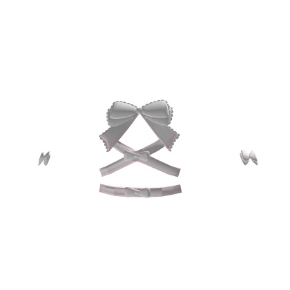 Opal King Of The Night Bow Add On in white
