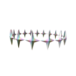 Pearlescent Stars Crown