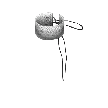 3.0 White Grunge Snakeskin Laced Up Choker