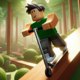 Obby But You’re On a Scooter