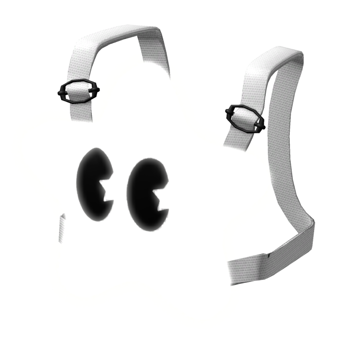 GLOWING WHITE Y2K STAR BACKPACK [EMISSIVE]