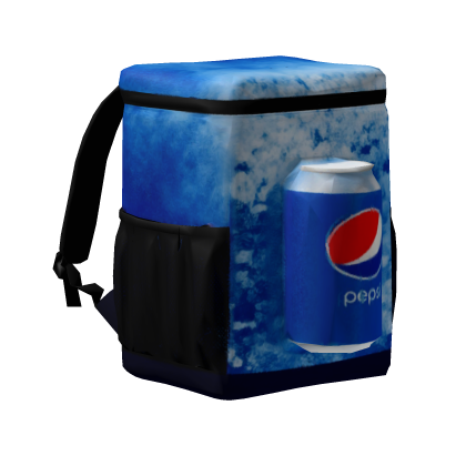 Pepsi Blue Soda Can Backpack Roblox item