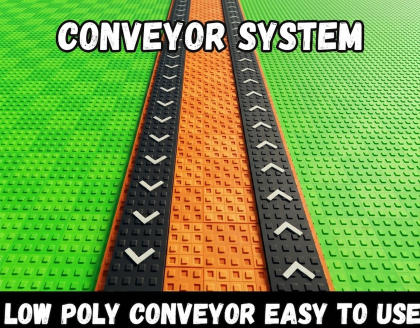 Conveyor Belt [LOW POLY] preview 1