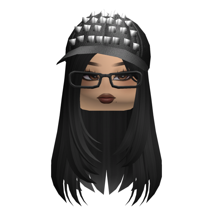 Y2K Cool Girl Layered Hair w/ Studded Cap & Makeup