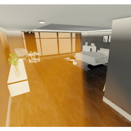 Realistic room - Bedroom