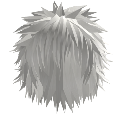cabelo de menino emo Branco Roblox item