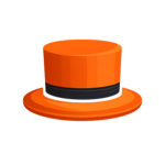 Orange Top Hat Creations
