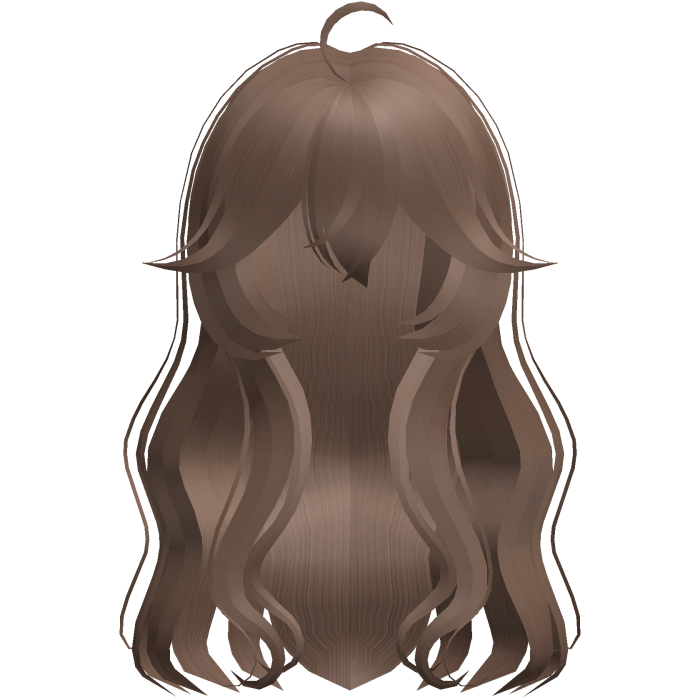 milktea long wavy wispy cute shoujo hair