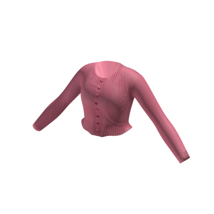 Vintage Cropped cardigan | Pink