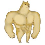 stronge dog