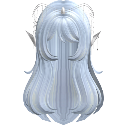 Sky Blue Elf Fantasy Queen Hair Tiara