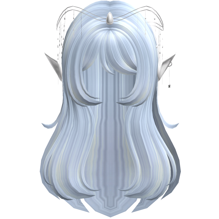 Sky Blue Elf Fantasy Queen Hair Tiara