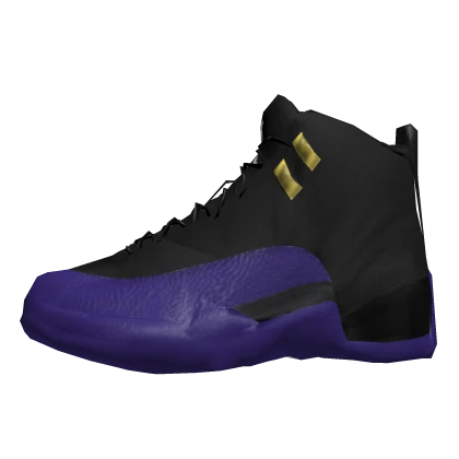J 12's Purple - Left Shoe Accessory | Roblox Item - Rolimon's