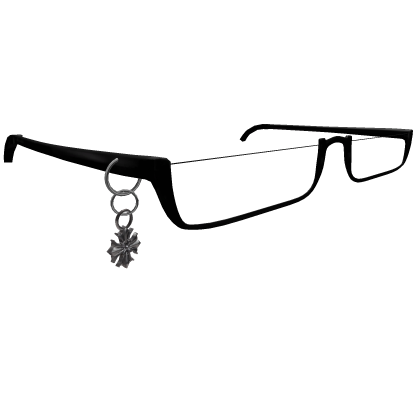 Thin Rimmed Chain Glasses Roblox item
