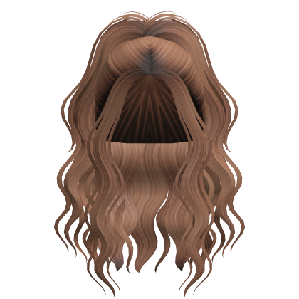 Cute Popular Girl Wavy Ponytail (Caramel)