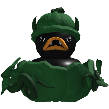 🎃 Green & Black Duck O' Lantern Recolor (Addon)